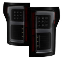 Load image into Gallery viewer, SPYDER 5085337 - Spyder 15-18 Ford F-150 LED Tail Lights (w/Blind Spot)Black Smoke (ALT-YD-FF15015BS-LBLED-BSM)