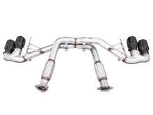 Load image into Gallery viewer, AWE Tuning 3020-43086 FITS 2020 Chevrolet Corvette (C8) Track Edition Exhaust - Quad Diamond Black Tips