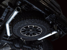 Load image into Gallery viewer, AWE Tuning 3015-31972 FITS 22-23 GMC Sierra 1500 AT4X 6.2L 0FG Catback Split Dual (Flat Bumper) - Bashguard(No Tips)