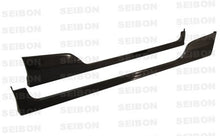 Load image into Gallery viewer, Seibon SS0204HDCVSI-TR FITS 02-04 Honda Civic SI TR Style Carbon Fiber Side Skirts