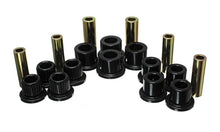 Load image into Gallery viewer, Energy Suspension 4.2147G FITS 4.2147G FITS 99-04 Ford F-350 2wd/F-250 SD 4wd/F-350 4wd Black Rear Leaf Spring Bushing Set