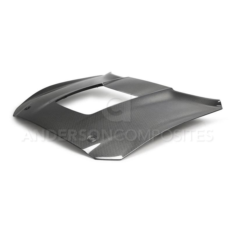 Anderson Composites AC-HD20FDMU500-OE-DS FITS 2020 Mustang Shelby GT500 Double Sided Carbon Fiber Hood