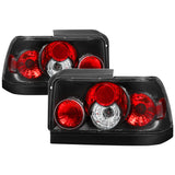 SPYDER 5007407 - Spyder Toyota Corolla 93-97 Euro Style Tail Lights Black ALT-YD-TC93-BK