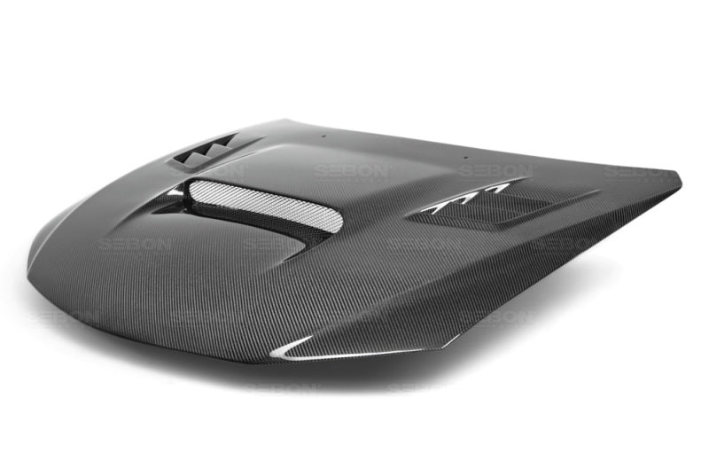 Seibon HD0809SBIMP-CW FITS 08-09 Subaru WRX/STi CW-style Carbon Fiber Hood