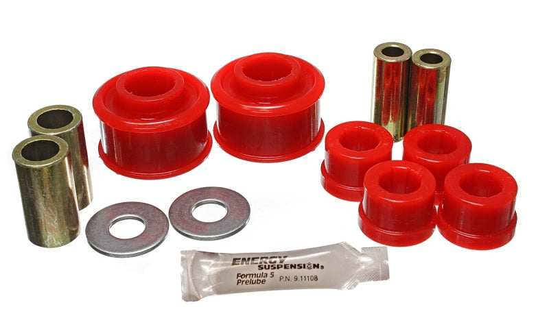 Energy Suspension 19.3102R FITS 19.3102R - Subaru Crosstrek/Forester/Impreza/Legacy/WRX Red Front Control Arm Bushing Set
