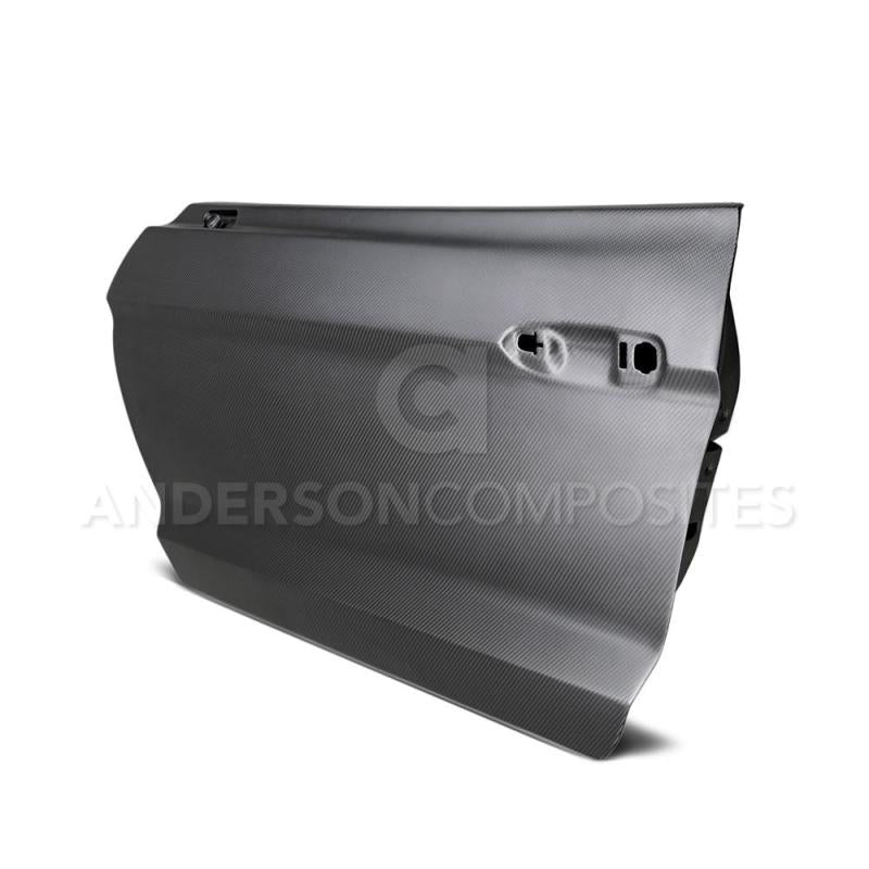 Anderson Composites AC-DD15FDMU-DRY FITS 15-17 Ford Mustang Dry Carbon Doors (Pair)