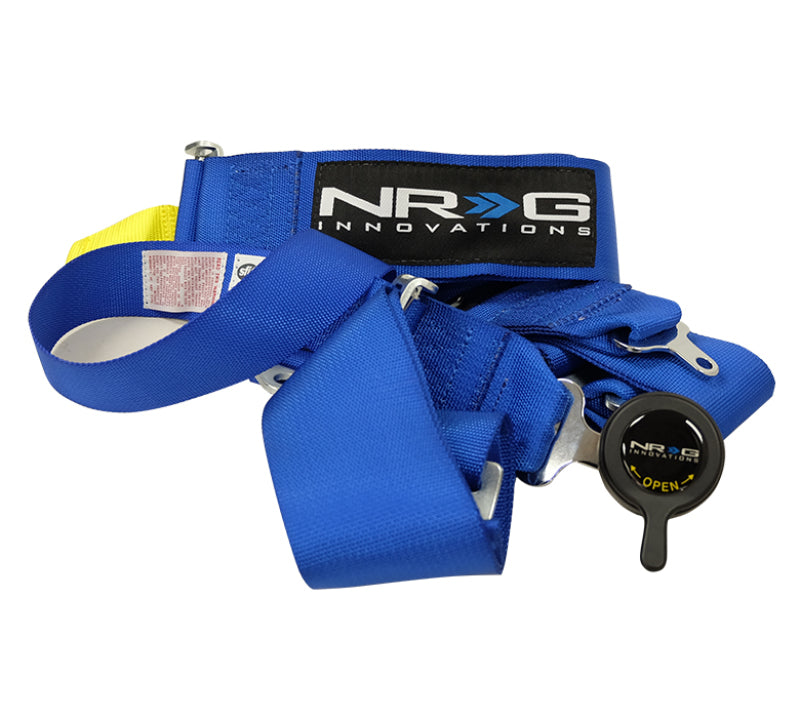 NRG SBH-RS5PCBL - SFI 16.1 5PT 3in. Seat Belt Harness / Cam LockBlue