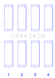King Engine Bearings CR4624SM - King Hyundai G4KE / G4KC Rod Bearings (Set of 4)