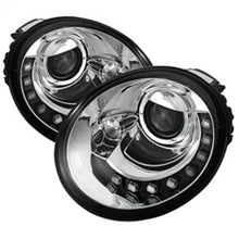 Load image into Gallery viewer, SPYDER 5080554 - Spyder Volkswagen Beetle 1998-2005 Projector Headlights DRL Chrome PRO-YD-VB98-DRL-C