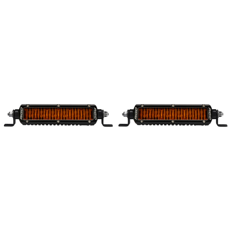 Rigid Industries 906705 FITS SR-Series SAE 6in. w/ Amber PRO Lens (Pair)
