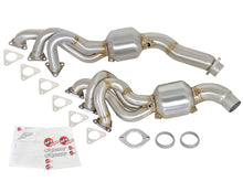 Load image into Gallery viewer, aFe Twisted Steel Headers (Catted) 01-06 BMW M3 L6-3.2L S54