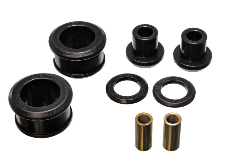 Energy Suspension 7.1108G - 90-96 Nissan 300ZX Black Rear Differential Carrier Bushing Set (Must reuse all met