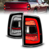 ANZO 311469 FITS 09-18 Dodge Ram 1500 Sequential LED Taillights Black