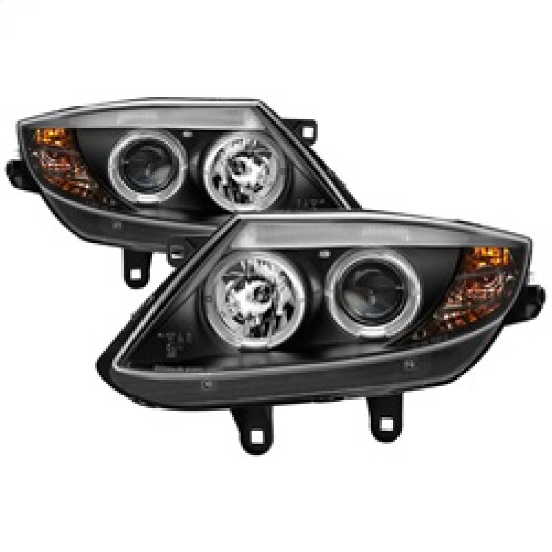 SPYDER 5029676 - Spyder BMW Z4 03-08 Projector Headlights Xenon/HID Model OnlyLED Halo Black PRO-YD-BMWZ403-HID-BK