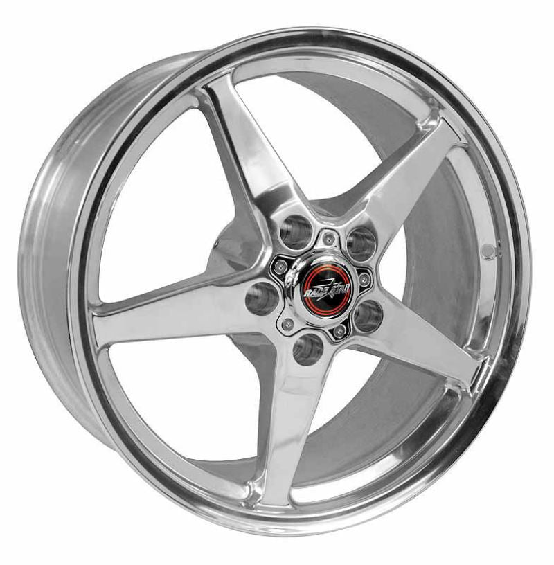 Race Star 92-512147DP - 92 Drag Star 15x12.00 5x4.50bc 4.00bs Direct Drill Polished Wheel