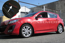 Load image into Gallery viewer, Rally Armor MF17-UR-BLK/RD FITS: 2010+ Mazda3/Speed3 UR Black Mud Flap w/ Red Logo