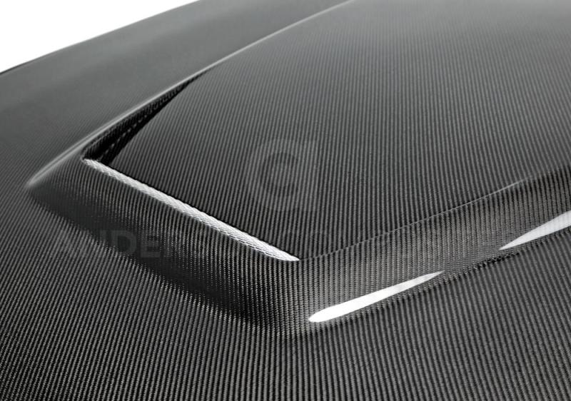 Anderson Composites AC-HD15FDMU-GR-DS FITS 15-17 Ford Mustang (Excl. GT350/GT350R) Double Sided Hood