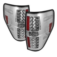 Load image into Gallery viewer, SPYDER 5008404 - Spyder Ford F150 09-14 LED Tail Lights Chrome ALT-YD-FF15009-LED-C