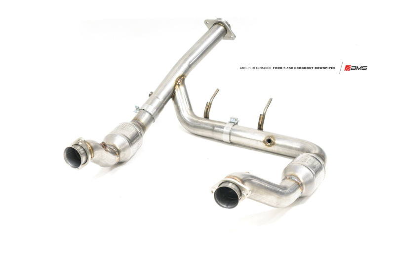 AMS AMS.32.05.0001-1 - Performance 2015+ Ford F-150 3.5L Ecoboost (Excl Raptor) Federal EPA Compliant Catted Downpipe