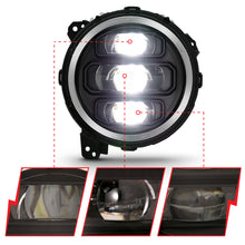 Load image into Gallery viewer, ANZO 111466 FITS: 2018-2019 Jeep Wrangler Full Led ProjectorH.L Black