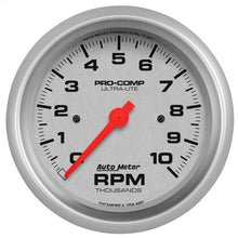 Load image into Gallery viewer, AutoMeter 4497 - Autometer Ultra-Lite 87.5mm 10K RPM In Dash Tach