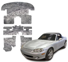 Load image into Gallery viewer, DEI 50295 - 90-05 Mazda Miata NA &amp; NB Under Carpet Interior Insulation Kit 1/2in Thick