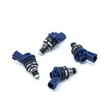 DeatschWerks 02J-01-0950-4 - Nissan G20 / SR20 / 240sx 950cc Side Feed Injectors