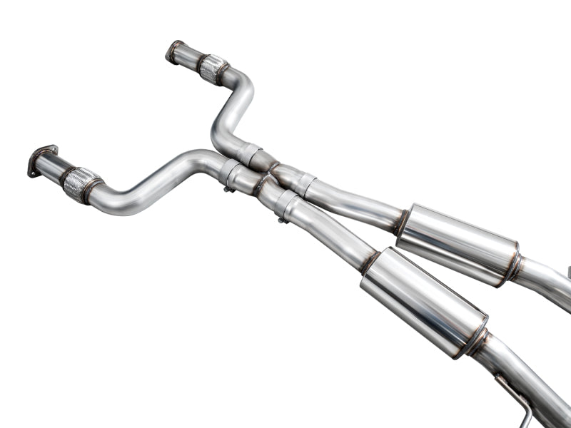AWE Tuning 3015-32400 FITS AWE 2023 Nissan Z RZ34 RWD Touring Edition Catback Exhaust System w/ Chrome Silver Tips