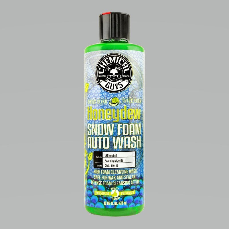 Chemical Guys CWS_110_16 - Honeydew Snow Foam Auto Wash Cleansing Shampoo16oz