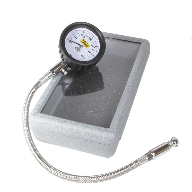 AutoMeter 2160 - Autometer NASCAR Performance 60PSI Lo-Pressure Tire Pressure Gauge