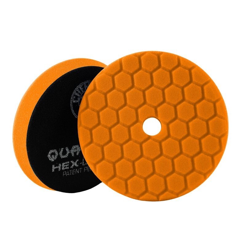 Chemical Guys BUFX112HEX5 - Hex-Logic Quantum Medium-Heavy Cutting PadOrange5.5in