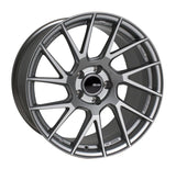 Enkei 507-790-6535GR - TM7 17x9.0 5x114.3 35mm Offset 72.60 Bore Storm Gray Wheel