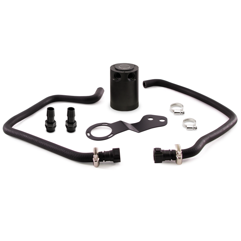 Mishimoto MMBCC-CAM8-16PBE FITS 2016+ Chevrolet Camaro SS Baffled Oil Catch Can KitBlack