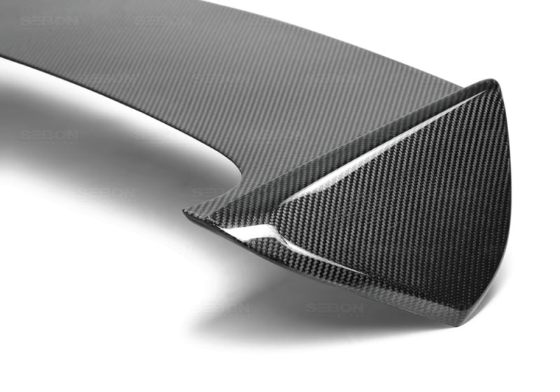 Seibon RS0809SBIMP-STI FITS 08-10 Subaru WRX/STi Hatchback OEM-style Carbon Fiber Rear Spoiler w/ LED Cutout