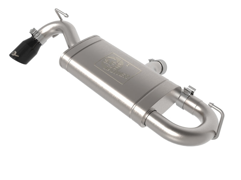 aFe 49-33141-B FITS Ford Bronco Sport 21-22 L3-1.5L (t)/L4-2.0L (t) Vulcan Axle-Back Exhaust System- Black Tips