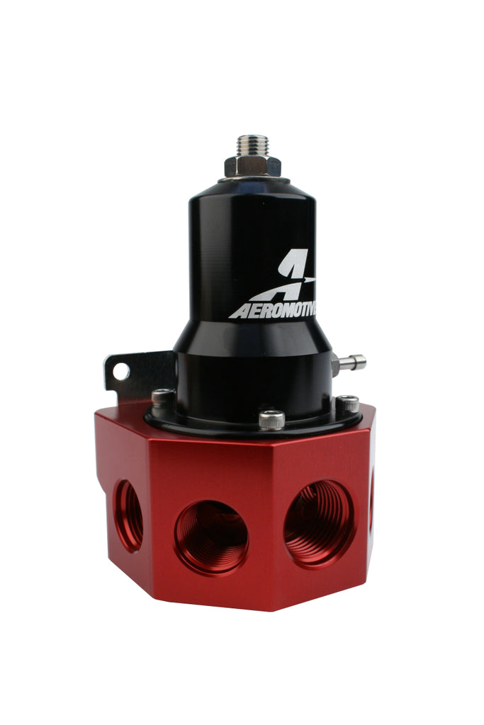 Aeromotive 13133 - Regulator30-120 PSI.500 Valve4x AN-08 and AN-10 inlets / AN-10 Bypass