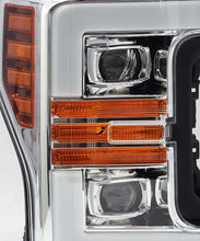 Load image into Gallery viewer, AlphaRex 880107 FITS 17-19 Ford F-250 SD PRO-Series Proj Headlights Plank Style Chrome w/Activ Light/Seq Signal