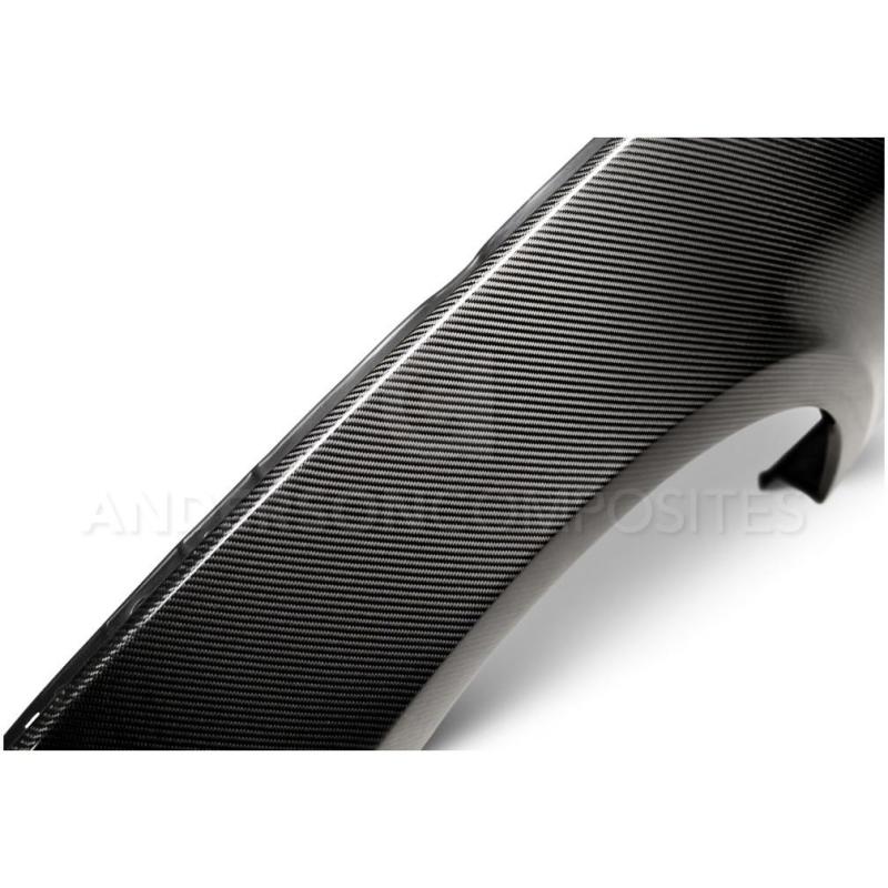 Anderson Composites AC-FF15FDMU-GR FITS 15-16 Ford Mustang GT 350 Style Carbon Fiber Front Fenders