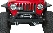 Load image into Gallery viewer, Fishbone Offroad FB22048 FITS 97-06 Jeep Wrangler TJ Rubicon Front Bumper W/Winch GuardBlk Textured Powdercoat