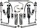 ICON K53066 - 2010+ Toyota FJ/4Runner 0-3.5in Stage 6 Suspension System w/Billet Uca