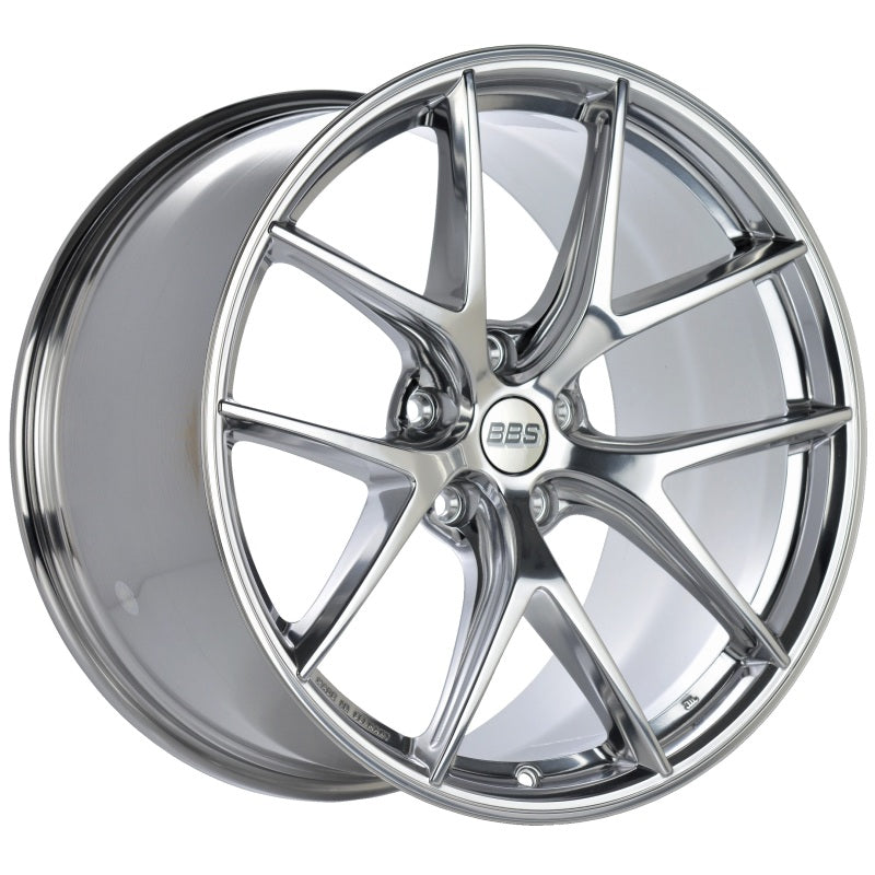 BBS CI0801CP - CI-R 20x11.5 5x120 ET52 Ceramic Polished Rim Protector Wheel -82mm PFS/Clip Required