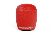 Load image into Gallery viewer, GrimmSpeed 380003 - Stubby Shift Knob Stainless Steel Red M12x1.25