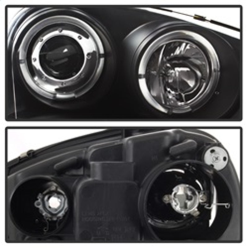 SPYDER 5012098 - Spyder Volkswagen GTI 06-09/Jetta 06-09 Halogen Model OnlyLED Halo DRL Black PRO-YD-VG06-HL-BK