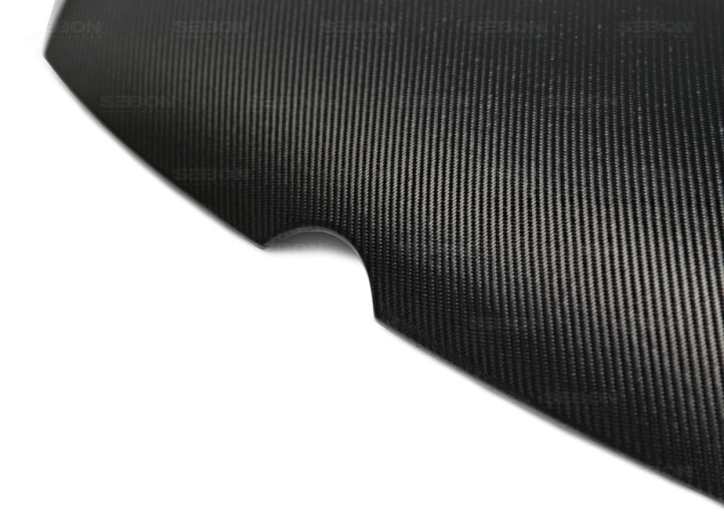 Seibon HD12VWG7-OE FITS 2015 VW Golf/GTI OEM Carbon Fiber Hood