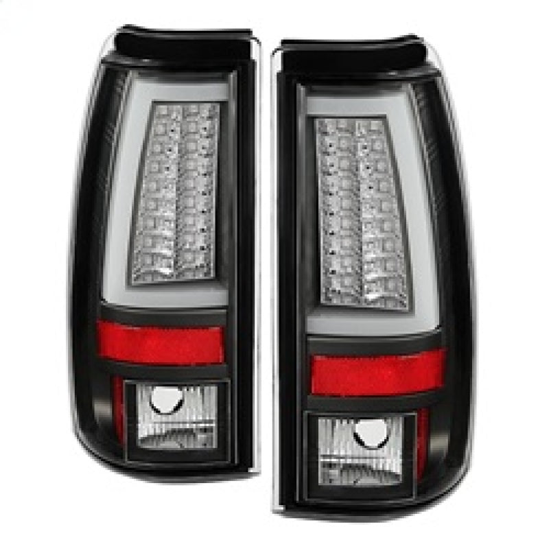 SPYDER 5081865 - Spyder Chevy Silverado 1500/2500 99-02 Version 2 LED Tail LightsBlack ALT-YD-CS99V2-LED-BK