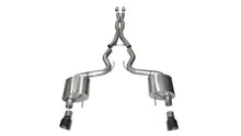 Load image into Gallery viewer, CORSA Performance 14328BLK FITS Corsa 2015 Ford Mustang GT Fastback 5.0 3in Xtreme Cat Back Exhaust w/ Dual Black 4.5in Tips