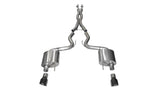 CORSA Performance 14328BLK FITS Corsa 2015 Ford Mustang GT Fastback 5.0 3in Xtreme Cat Back Exhaust w/ Dual Black 4.5in Tips