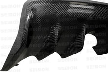 Load image into Gallery viewer, Seibon RD0809MITEVOX-OE FITS 08-09 Mitsubishi Evo X OEM-style Carbon Fiber Rear Diffuser