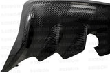 Seibon RD0809MITEVOX-OE FITS 08-09 Mitsubishi Evo X OEM-style Carbon Fiber Rear Diffuser