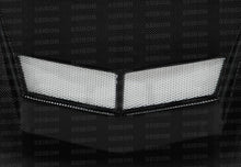 Load image into Gallery viewer, Seibon HD0305HYTB-VSII FITS 03-06 Hyundai Tiburon (GK27) VSII- Style Carbon Fiber Hood